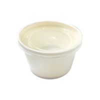 Gobelets jetables biodégradables ks en papier kraft rose personnalisables pour desserts et glaces à emporter, 4oz, 6oz, 8oz, 12oz, 16oz, avec logo personnalisé