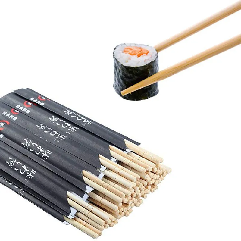 High Quality Wholesale Individually Packaged Bamboo Chopsticks Used To Eat Noodles Sushi