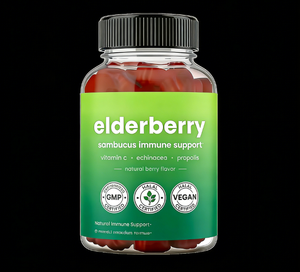 Gummies de sureau noir véganes et biologiques sous marque privée, supplément OEM/ODM pour le soutien immunitaire - Product Image 6