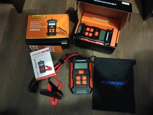 OEM üretici taşınabilir dijital araba pil test cihazı + 12V 24V kurşun asit hızlı otomatik akü şarj cihazı - Product Image 6