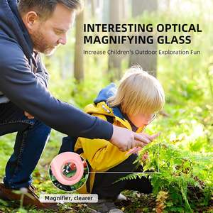 Mini Microscopio Digitale Rosa, Giocattolo Educativo Scientifico per Bambini, Ingrandimento <span class=keywords><strong>500x</strong></span>, Regalo Perfetto per Natale e Compleanno, Età 3-8 Anni, Resistente - Product Image 3