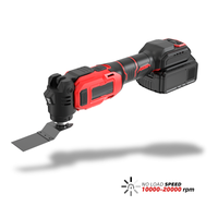 Outil oscillant multifonction sans fil 18V 511720 avec vitesse variable et changement rapide de lame pour couper, poncer, racler
