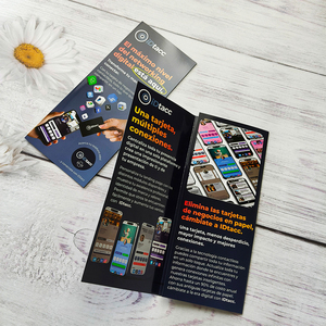 Doanh Nghiệp Nhỏ Cao Cấp Tùy Chỉnh Tráng Giấy In Tiếp Thị Vật Liệu Chất Lượng Cao Gấp Tờ Rơi Tờ Rơi Danh Mục Sản Phẩm Tờ Rơi Tờ Rơi - Product Image 2