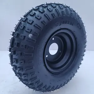 Toptan ATV tekerlek 145/70-6 lastik 6 inç jant Fit 50cc 70cc 110cc küçük ATV Quad için ön veya arka tekerlekler