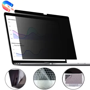 Untuk Apple MacBook Pro 13 Film Pelindung Layar M1 M2 A2338 A2289 A2251 A2159 A1706 Filter Privasi Laptop Magnetik Dapat Dilepas