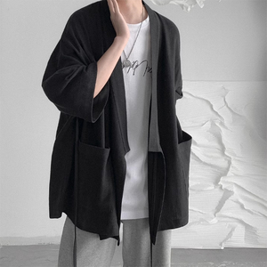 <span class=keywords><strong>Giacca</strong></span> <span class=keywords><strong>estiva</strong></span> larga Casual Casual stile cinese stile OEM personalizzata in <span class=keywords><strong>lino</strong></span> cotone traspirante - Product Image 4