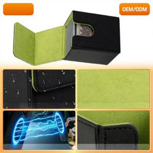 Boîtes de rangement pour cartes de jeux de société en cuir PU de haute qualité, personnalisables avec logo, pour plus de 100 jeux - Product Image 2
