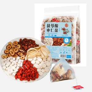 TZ006กลุ่มจีนธรรมชาติปรับปรุงนอนชาผสมสมุนไพร Poria Cocos นอนเวลาชา - Product Image 1