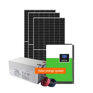 supply High Quality Home Energy 5 kw10kw Off-Grid Hybrid Solar Power System With Cheap Price