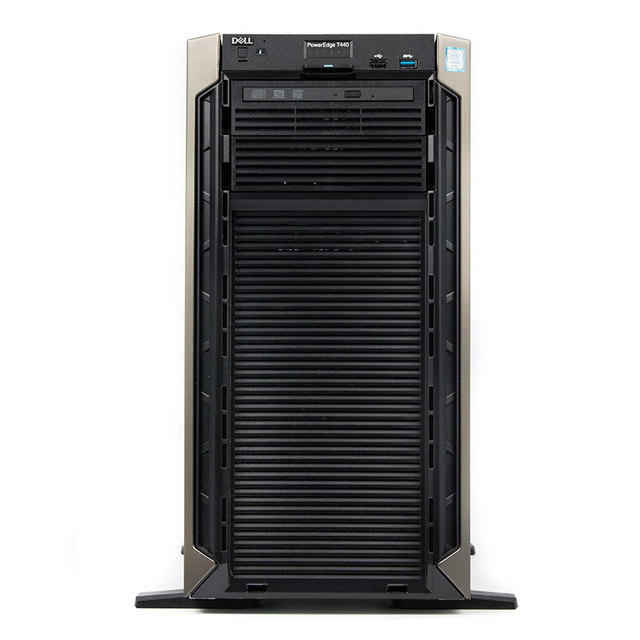 For Dell PowerEdge T440 Tower Server Xeon Processor 750W Power Supply 16GB 64GB Memory Used for Deep Learning ERP Data Hosting