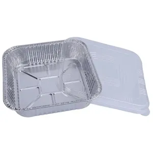 1400毫升/1500毫升/1700毫升烘焙蛋糕盘新型铝箔锡盒烤箱/冰柜厨房安全烤盘