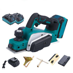 Batterie Au Lithium Portable <span class=keywords><strong>Rabot</strong></span> Électrique Cuivre Moteur 18V 4.0Ah Puissant Outil À Bois Pour Menuisier - Product Image 5