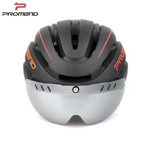 <span class=keywords><strong>Casco</strong></span> de Ciclismo <span class=keywords><strong>PROMEND</strong></span> en Oferta con Luz LED USB Inteligente, Lente Magnética y Protección para la Cabeza de EVA para Ciclismo en Carretera - Product Image 4