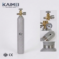 Gaz Krypton de haute pureté pour le verre isolant et les fenêtres à haute efficacité énergétique Gaz noble Kr Pureté 99,999%