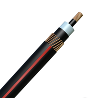 Câble concentrique conducteur en cuivre 15kV 2/0AWG