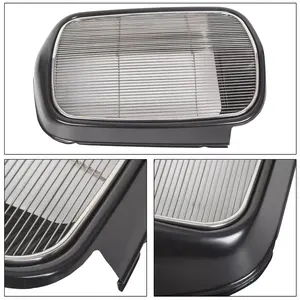Pour coque de <span class=keywords><strong>calandre</strong></span> avant en acier <span class=keywords><strong>Ford</strong></span> 1932 + grille d'insertion en acier inoxydable sans trou de manivelle - Product Image 6