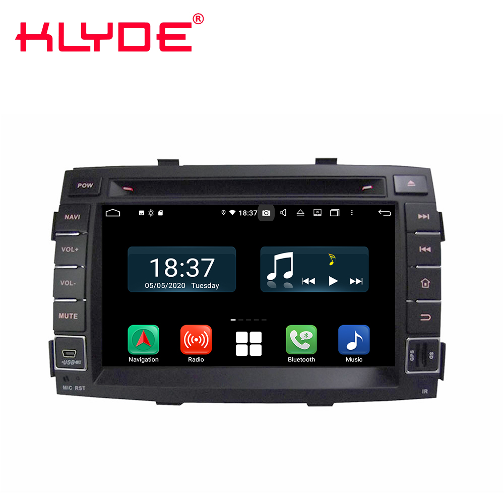 Kd-7042 Chất Lượng Cao Android Xe Video Đài Phát Thanh Đối Kia SORENTO 2009 2010 2011 2012 Rds Đài Phát Thanh Gps BT WIFI 4G SIM Âm Thanh Xe Hơi Dsp