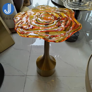 Tùy chỉnh thiết kế hiện đại Rose Acrylic Top Side bảng với kim loại góc sáng tạo phòng khách trang trí - Product Image 6