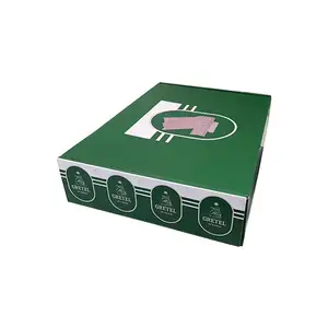 10 किलोग्राम नालीदार बॉक्स पुनर्चक्रण योग्य नालीदार बक्से कस्टम लोगो डिजिटल प्रिंटिंग के साथ 8 X 8 X8 नालीदार बॉक्स