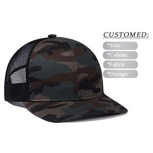 Venta al por mayor de malla personalizada en blanco deportes de ocio al aire libre de malla de fibra de poliéster 6 paneles gorra de camionero - Product Image 1