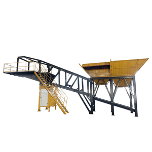 YHZS35モバイル自動コンクリートバッチングプラント生産ラインポンプ35m/<span class=keywords><strong>h</strong></span>容量電動エンジン式簡単輸送 - Product Image 4