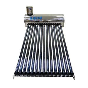 ODM OEM Supplier's Compact 100L/200L Pressurized Solar Collector Residential Solar Vacuum Heat Pipe Tubes Hot Product