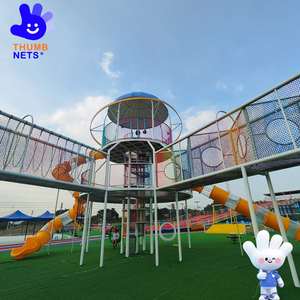 شبكات تسلق حدائق المغامرة التجارية الناعمة للأطفال معدات مرافق الملاهي - Product Image 2