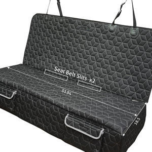 Bestseller 600D Oxford-Gewebe Robuster Wasserdichter Kratzfester Rutschfester Waschbarer Autositzbezug für Haustiere mit Schnappverschlüssen - Product Image 2