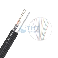 Kabel Drop FTTH Berlapis Baja Tipe Fig 8 Outdoor 4 6 8 12 24 36 48 72 96 144 Core GYFTC8S GYTC8S Dropcore GYFTC8Y GYTC8Y Kabel Figur 8