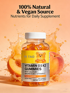 Gomitas multivitamínicas de alta calidad con sabor a melocotón en forma de oso, ayudan a fortalecer la inmunidad y blanquean y nutren la piel. - Product Image 3