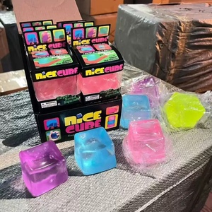 ของเล่นบีบเค้กและลูกบาศก์นุ่มนิ่ม สำหรับคลายเครียด เล่นเพลิน ของขวัญสำหรับงานปาร์ตี้ สีสันสดใส เนื้อนุ่ม ยืดหยุ่น คืนรูปช้า - Product Image 5
