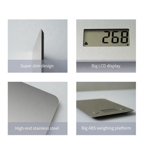 스마트 헬스 영양 균형 식품 비타민 계산 디지털 전자 앱 스테인리스 스틸 LCD 디스플레이 저울 - Product Image 5