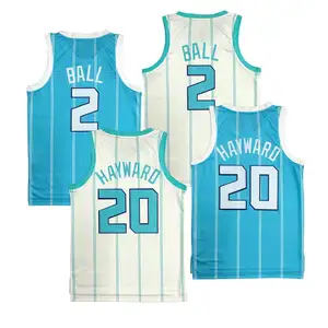 2 Lamelo Bal Jersey 2021 2022 Stad Edition 75th Anniversary Charlotte Basketbal Shirts 20 Hayward Sport Uniform