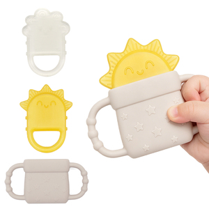Mordedor de Silicona Personalizado Libre de BPA, Juguete Sensorial <span class=keywords><strong>para</strong></span> Bebés con Relleno de Agua, <span class=keywords><strong>para</strong></span> la Dentición - Product Image 1