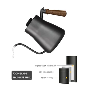 Nouveau ensemble de café à la main combinaison équipement de café chronométrage balance électronique pot à main en acier inoxydable boîte-cadeau - Product Image 6