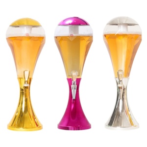 Torre Dispensadora de Cerveza Ecológica de 3L, Bomba de Cerveza con Enfriamiento por Hielo de Grado Alimenticio con LED para Equipamiento de Restaurantes al por Mayor - Product Image 1