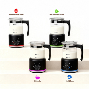 Espumador <span class=keywords><strong>de</strong></span> <span class=keywords><strong>leche</strong></span> eléctrico <span class=keywords><strong>de</strong></span> alta calidad ecológico <span class=keywords><strong>de</strong></span> vidrio grande 4 en 1, <span class=keywords><strong>calentador</strong></span> <span class=keywords><strong>de</strong></span> <span class=keywords><strong>leche</strong></span> para hacer café - Product Image 5