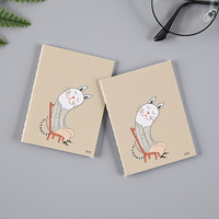 Fabricant professionnel de papeterie, blocs-notes personnalisés avec des animaux de dessin animé, cahiers kawaii avec reliure cousue, impression personnalisée sur papier UV