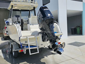 <span class=keywords><strong>Barco</strong></span> de Pesca Poseidon de 20 pies, de Aluminio Soldado, de Alta Velocidad, con Cabina para la Familia - Product Image 2