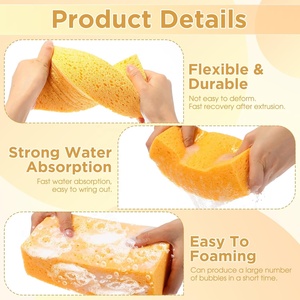 Woxin Grote Duurzame Bulk Voegwerk Celulose Spons Open Celstructuur voor Dikke Reiniging Autowassen Afwassen - Product Image 3