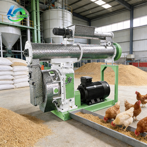 Moulin à granulés d'aliments pour animaux de ferme de 10 tonnes <span class=keywords><strong>par</strong></span> heure, haute performance, personnalisable, pour l'alimentation des volailles et du bétail - Product Image 2