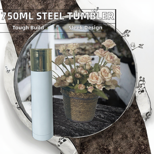 กระติกน้ำสุญญากาศสแตนเลส<span class=keywords><strong>แบ</strong></span>บมีฝาปิด ขนาด 750 มล. ขายดีที่สุด เป็นมิตรกับสิ่งแวดล้อม ดีไซน์เรียบง่าย สำหรับงานซับลิเมชั่น - Product Image 2