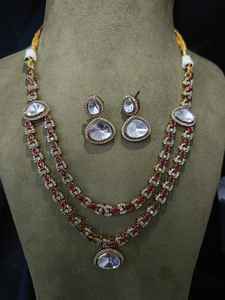 Sabyasachi <b>Indian</b> Wedding <b>Necklace</b> Sabyasachi Inspired Jewelry <b>Indian</b> Pakistani Bridal Jewelry Sabyasachi Bollywood Jewelry <b>Sets</b> - Product Image 2