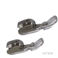 Machine à coudre domestique de haute qualité en fer de Taïwan avec pied presseur pour fermetures éclair, garantie 1,5 an, type de pied inclus, rapport inclus pour l'exportation