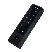 IP66 impermeable Tuya Smart App 125Khz Tarjeta de Identificación Control DE ACCESO teclado delgado con timbre incorporado