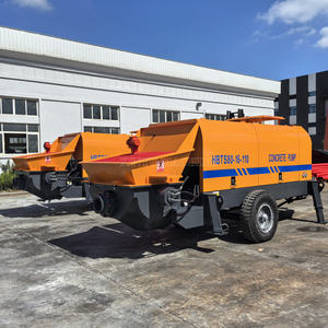 Pompe à béton à moteur diesel, pompe à béton sur remorque, pompe à béton HBTSC40 à vendre - Product Image 6