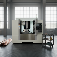 Centro de Mecanizado CNC de 3 Ejes Simultáneos con Sistema de Control Avanzado, Tamaño del Banco de Trabajo 1000*500 mm