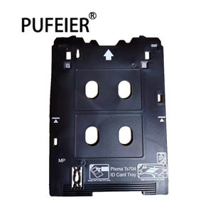 Plateau pour cartes d'identité en PVC pour imprimantes <span class=keywords><strong>Canon</strong></span> TS704 TS701 TS709 TS8210 8290 8298 8310 8390 8392 9510 9590 9521 9541 9551 9561 - Product Image 1