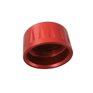 Chính xác gia công <span class=keywords><strong>CNC</strong></span> chuyển các bộ phận Anodized nắp chai tùy chỉnh tiện Knob phần - Product Image 5
