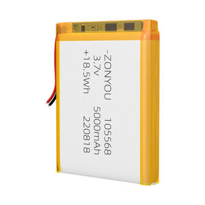 بطارية ليثيوم بوليمر بسعة اسمية 5000 مللي أمبير وجهد اسمي 3.7 فولت للأدوات الكهربائية - Product Image 4
